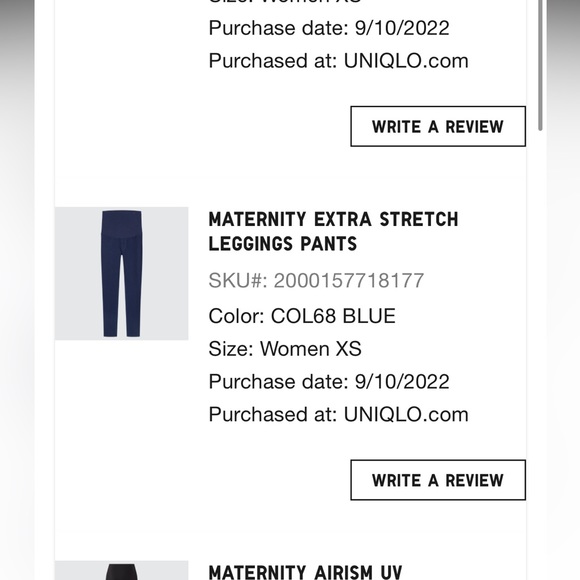 Uniqlo Maternity Jeggings Size XS - Picture 3 of 4